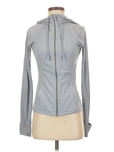 Pre-owned Lululemon Athletica Jacket In Gray