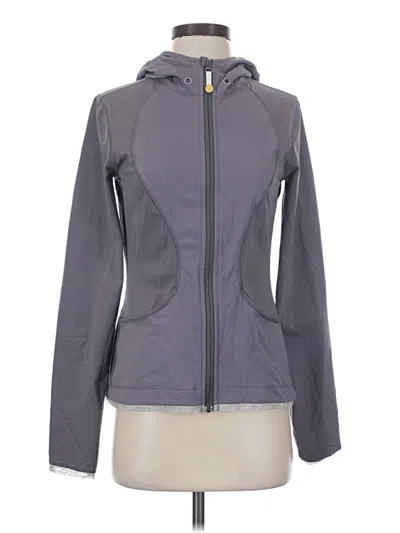 Pre-owned Lululemon Athletica Jacket In Gray