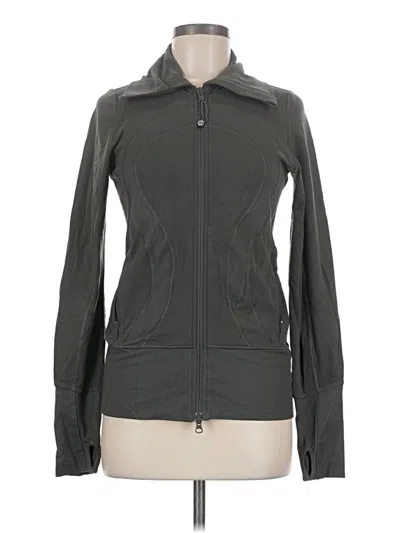 Pre-owned Lululemon Athletica Jacket In Gray
