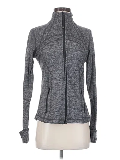 Pre-owned Lululemon Athletica Jacket In Gray