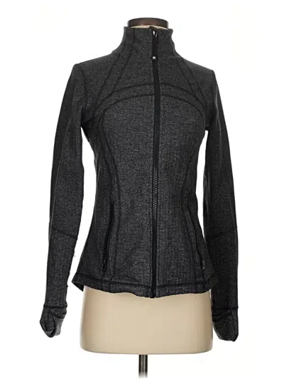Pre-owned Lululemon Athletica Jacket In Gray
