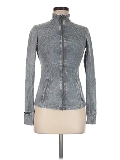 Pre-owned Lululemon Athletica Jacket In Gray