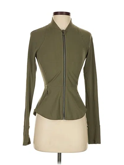 Pre-owned Lululemon Athletica Jacket In Green