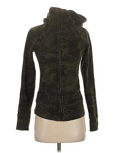 Pre-owned Lululemon Athletica Jacket In Green