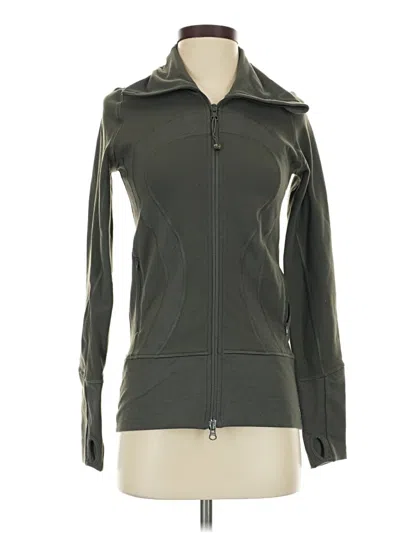 Pre-owned Lululemon Athletica Jacket In Green