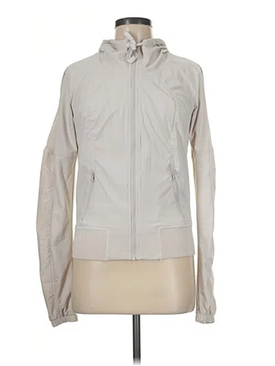 Pre-owned Lululemon Athletica Jacket In Ivory