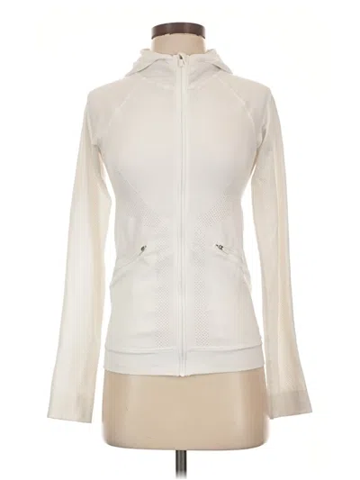 Pre-owned Lululemon Athletica Jacket In Ivory