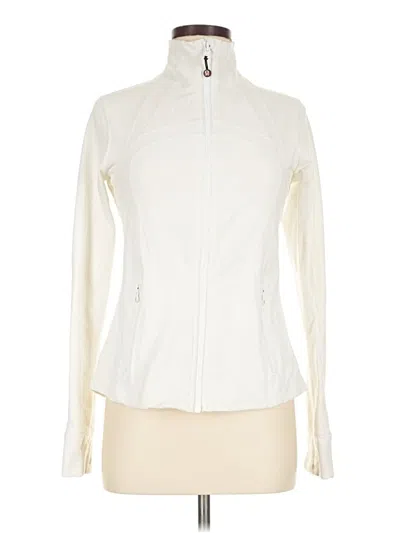 Pre-owned Lululemon Athletica Jacket In Ivory