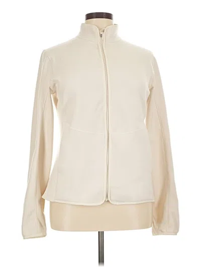 Pre-owned Lululemon Athletica Jacket In Ivory