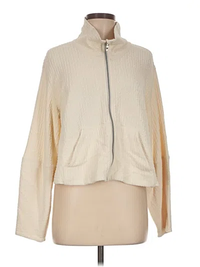 Pre-owned Lululemon Athletica Jacket In Ivory