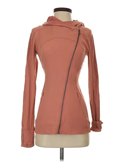 Pre-owned Lululemon Athletica Jacket In Orange