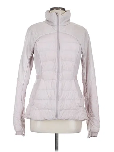 Pre-owned Lululemon Athletica Jacket In Pink