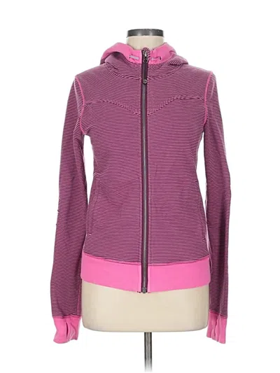 Pre-owned Lululemon Athletica Jacket In Purple