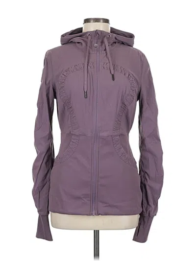 Pre-owned Lululemon Athletica Jacket In Purple