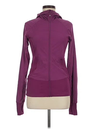 Pre-owned Lululemon Athletica Jacket In Purple