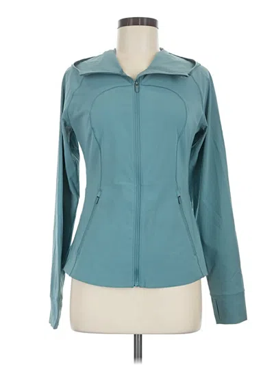 Pre-owned Lululemon Athletica Jacket In Teal