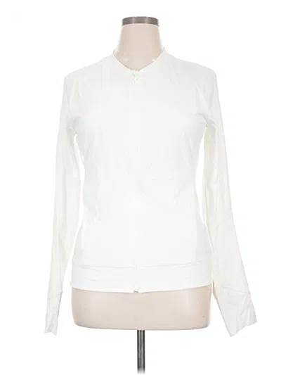 Pre-owned Lululemon Athletica Jacket In White