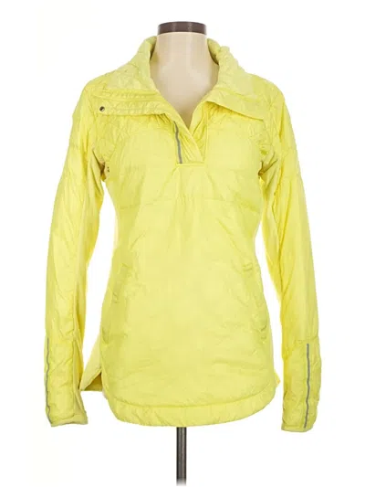 Pre-owned Lululemon Athletica Jacket In Yellow