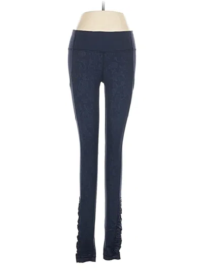 Pre-owned Lululemon Athletica Jeggings In Blue