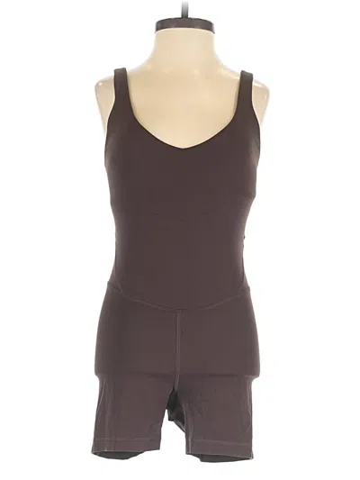 Pre-owned Lululemon Athletica Jumpsuit In Brown