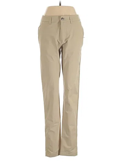 Pre-owned Lululemon Athletica Khaki Pant In Tan