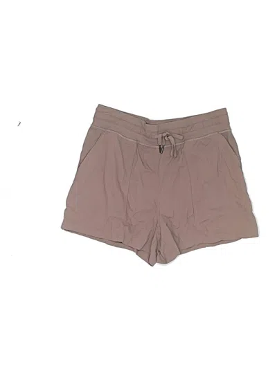 Pre-owned Lululemon Athletica Khaki Shorts In Tan
