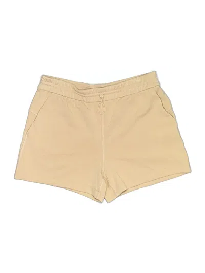 Pre-owned Lululemon Athletica Khaki Shorts In Tan