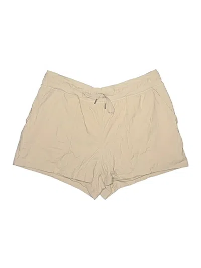 Pre-owned Lululemon Athletica Khaki Shorts In Tan