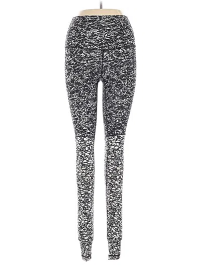 Pre-owned Lululemon Athletica Leggings In Black