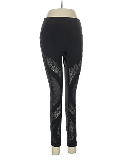 Pre-owned Lululemon Athletica Leggings In Black