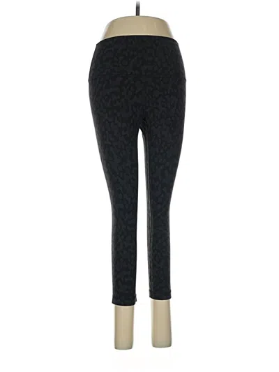 Pre-owned Lululemon Athletica Leggings In Black