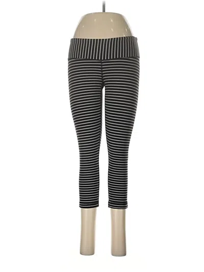 Pre-owned Lululemon Athletica Leggings In Black