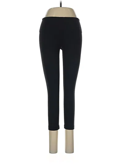 Pre-owned Lululemon Athletica Leggings In Black