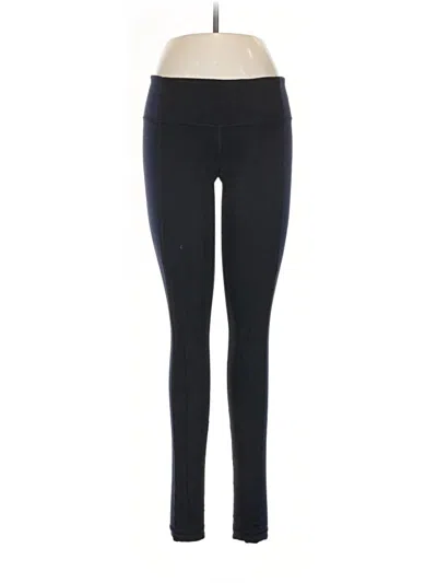 Pre-owned Lululemon Athletica Leggings In Black