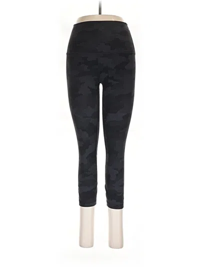 Pre-owned Lululemon Athletica Leggings In Black