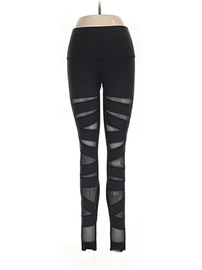 Pre-owned Lululemon Athletica Leggings In Black