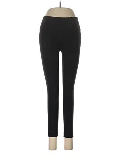 Pre-owned Lululemon Athletica Leggings In Black