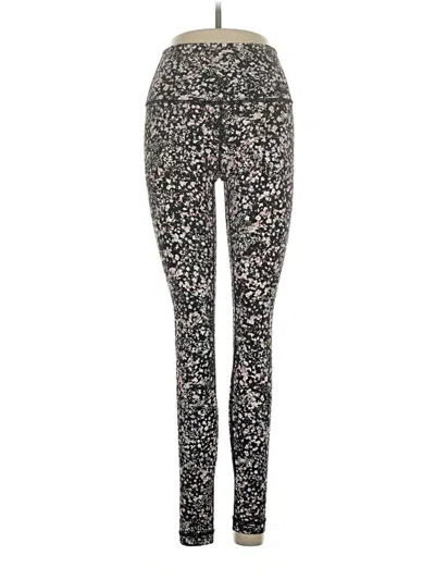 Pre-owned Lululemon Athletica Leggings In Black