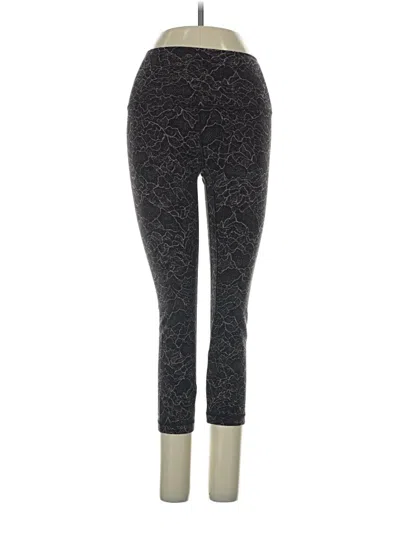 Pre-owned Lululemon Athletica Leggings In Black