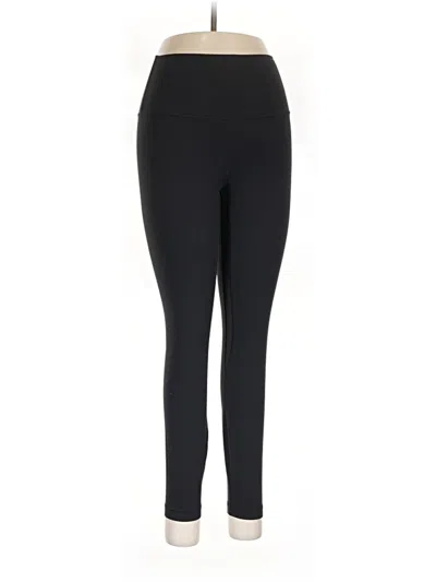 Pre-owned Lululemon Athletica Leggings In Black