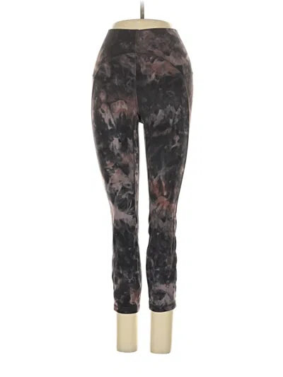 Pre-owned Lululemon Athletica Leggings In Black