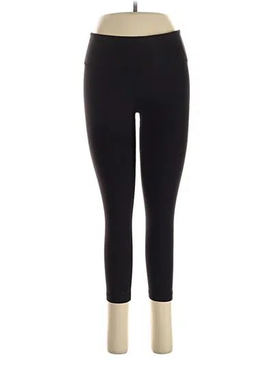 Pre-owned Lululemon Athletica Leggings In Black