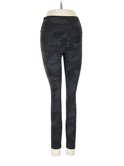 Pre-owned Lululemon Athletica Leggings In Black