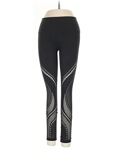 Pre-owned Lululemon Athletica Leggings In Black