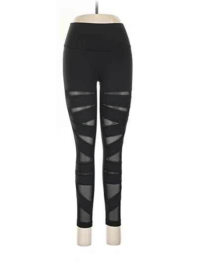 Pre-owned Lululemon Athletica Leggings In Black
