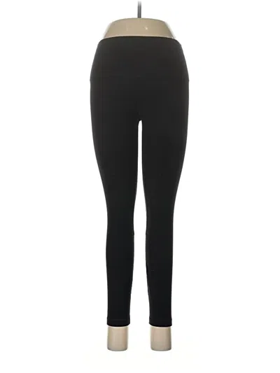 Pre-owned Lululemon Athletica Leggings In Black