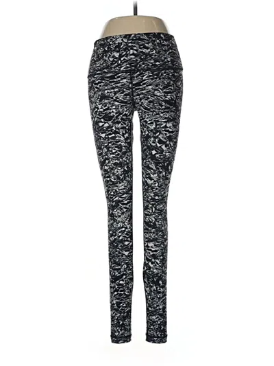Pre-owned Lululemon Athletica Leggings In Black