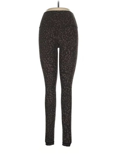 Pre-owned Lululemon Athletica Leggings In Black