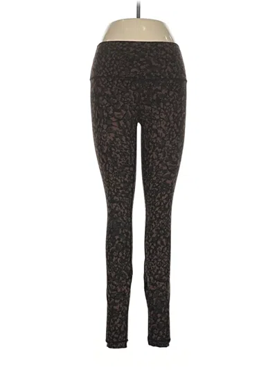 Pre-owned Lululemon Athletica Leggings In Black