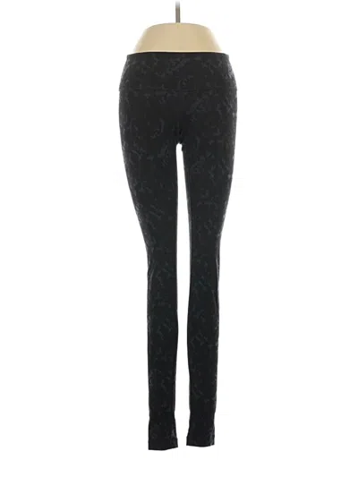Pre-owned Lululemon Athletica Leggings In Black